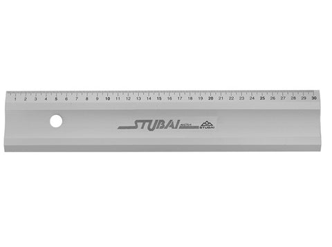 N° 2634 10 STUBAI Aluminium Ruler 1000mm