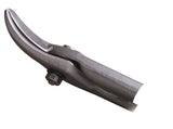 N° 2677 02 STUBAI Curved tin snips L/H, Round Blade - 250mm